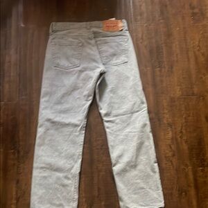 Levi's Classic Gray Denim Pants